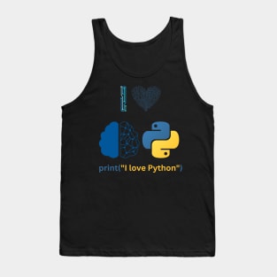 I love python Tank Top